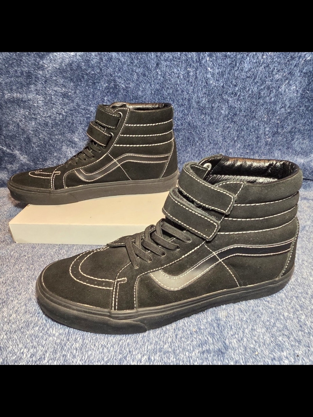 Vans Sk8-Hi Reissue V (Velcro) Suede/Black